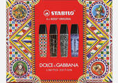 Die Limited Edition "Stabilo x Dolce & Gabbana Textmarker" ist ab Oktober erhältlich.